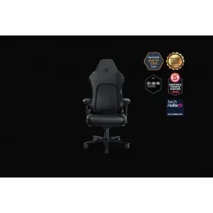 Razer Iskur V2 Black Gaming Chair with Adaptive Lumbar Support
