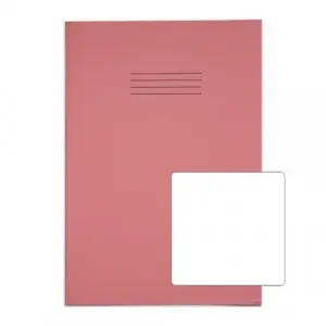 RHINO 13 x 9 Oversized Exercise Book 48 Page, Pink, B (Pack of 10)