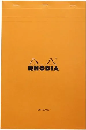 Rhodia 8 1/4 X 12 1/2 Blank Pad