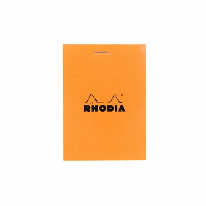 Rhodia No. 11 A7 Notepad – Orange, Graph