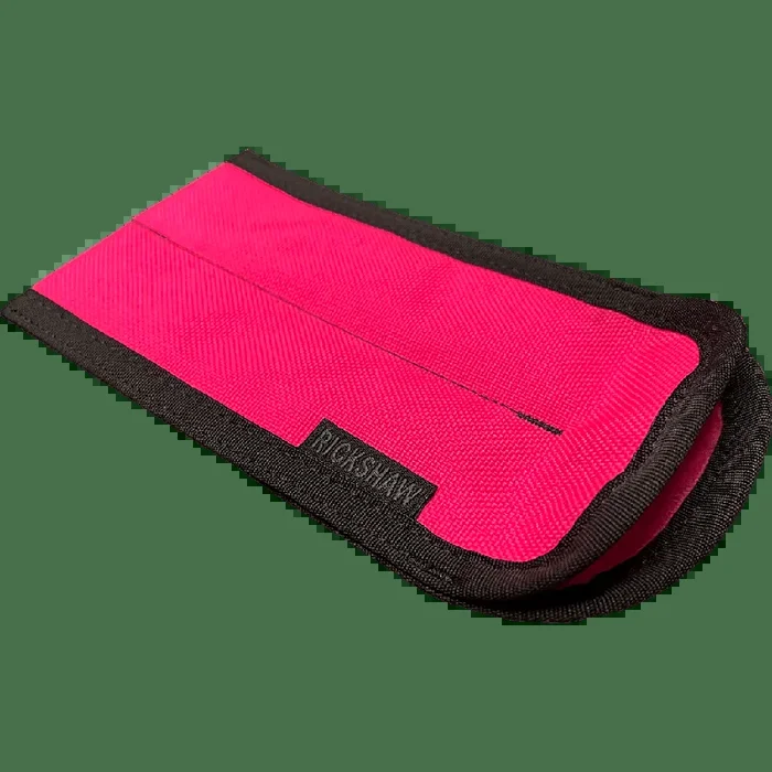 Rickshaw Plush Coozy Pen Case – Flo-Pink – Large (2 Pen)