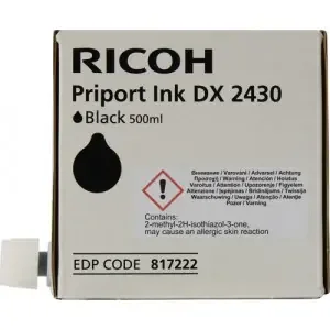 Ricoh Black Ink TT3 500mll 817222