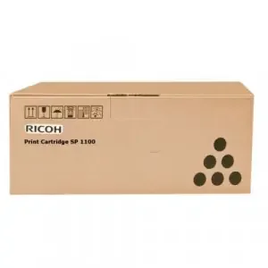 Ricoh Black Toner for Ricoh Aficio SP1100 EL/SP1100 S/SP1100 SF