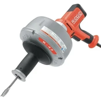 Ridgid 115-Volt, K-45-1 Drain Cleaner, With C-1 5/16″, Inner Core Cable And Carrying Case