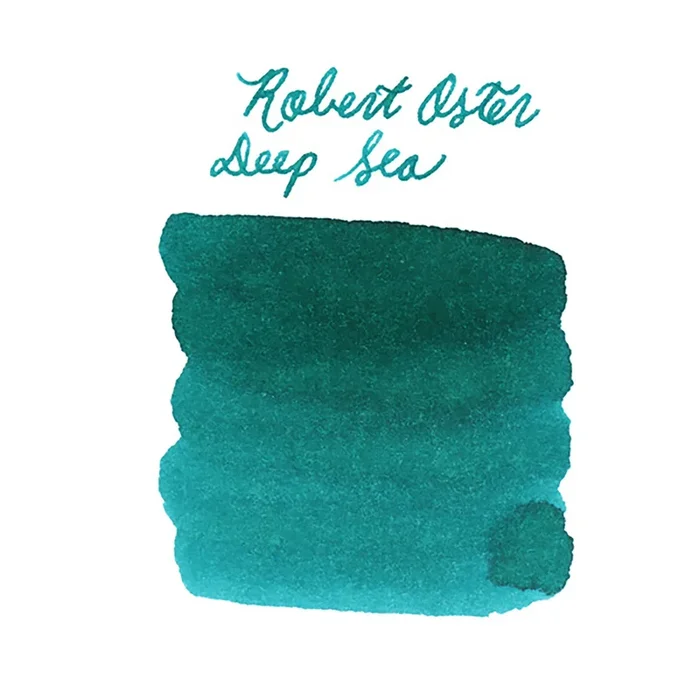 Robert Oster Deep Sea – Ink Sample