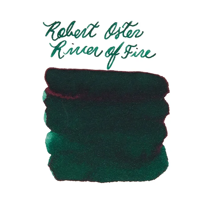 Robert Oster River of Fire – Ink Sample
