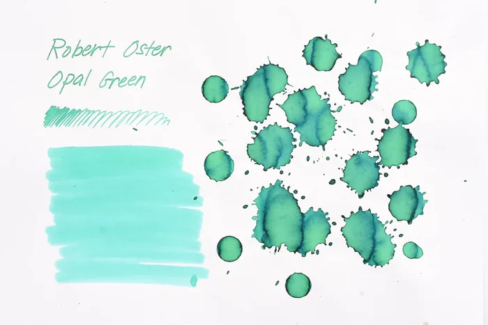 Robert Oster Signature Ink – Opal Green – 50ml