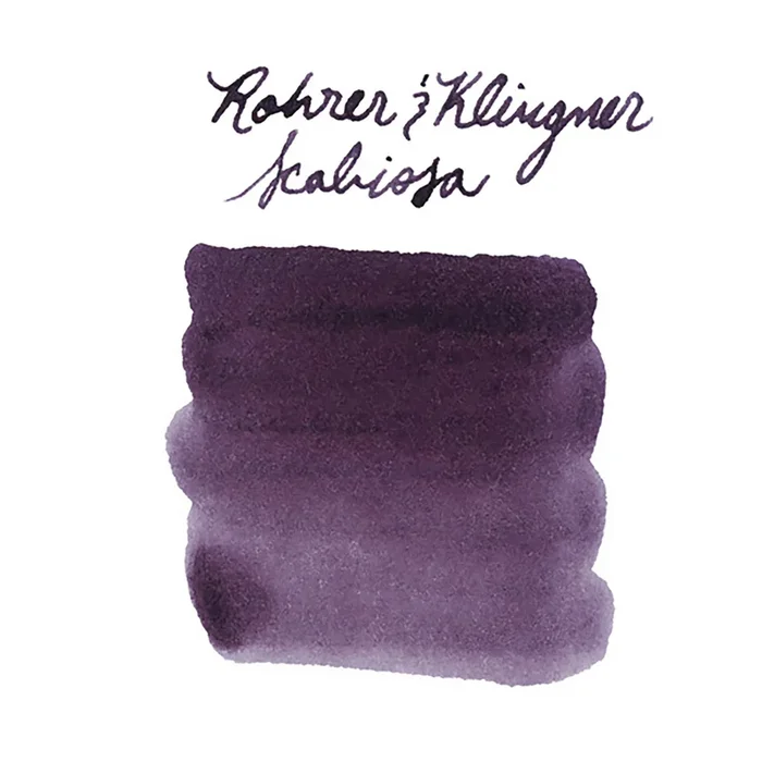 Rohrer & Klingner Scabiosa (iron gall) – Ink Sample