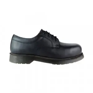 Samson Holt Metal Free Safety Shoe 4 Eyelet Black 07