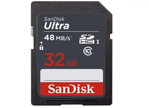SanDisk Ultra 32GB SDHC UHS I CL10 Memory Card