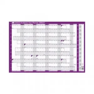 Sasco Academic Year Planner Mounted 2026/27 2410273