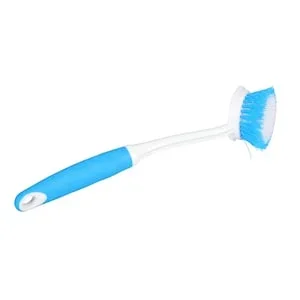Scrub Buddies Blue Dishwashing Brushes with Grip Handles, 1 ct.