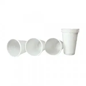 Seco Plastic Cups 7oz (100 Pack) BC7-WH