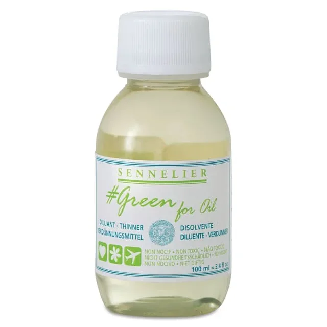 Sennelier Green for Oil Thinner