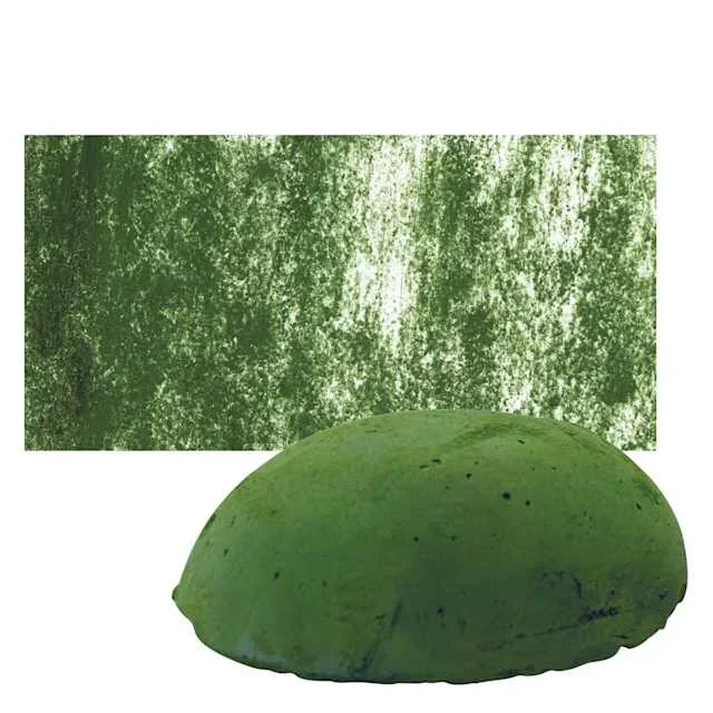 Sennelier Soft Pastel Pebble – Olive Green