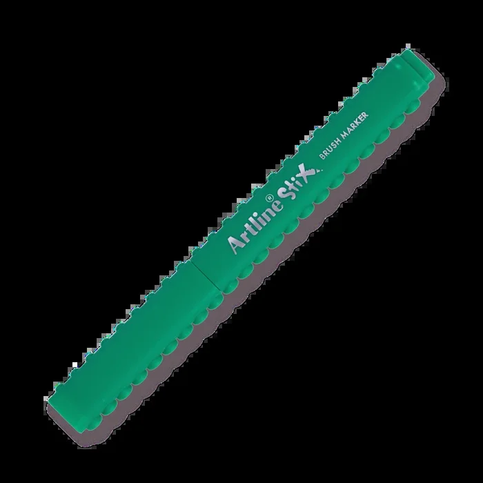 Shachihata Artline Stix Brush Marker – Green