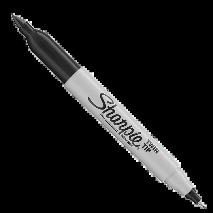 Sharpie Twin-Tip Permanent Ink Marker