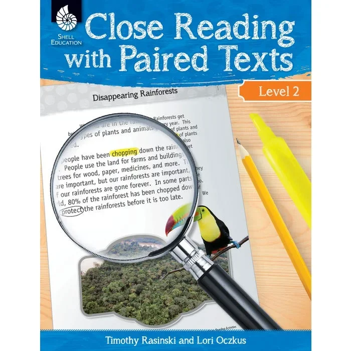 Shell Education Close Reading with Paired Texts Level 2