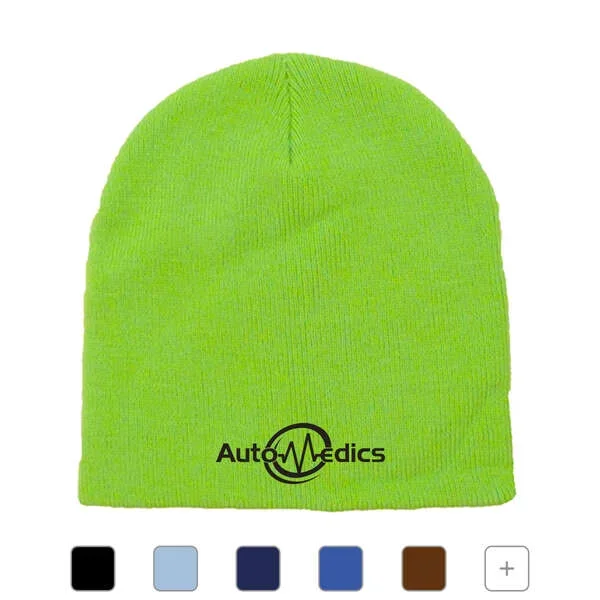 Short Knit Beanie