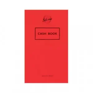 Silvine Cash Book 159x99mm 72 Pages Red (Pack 24) – 042C