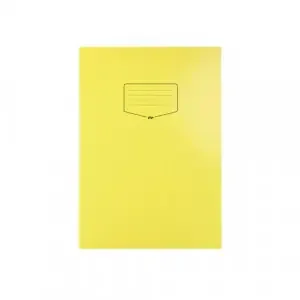 Silvine Tough Shell Exercise Book A4+ Yellow (Pack of 25) EX154