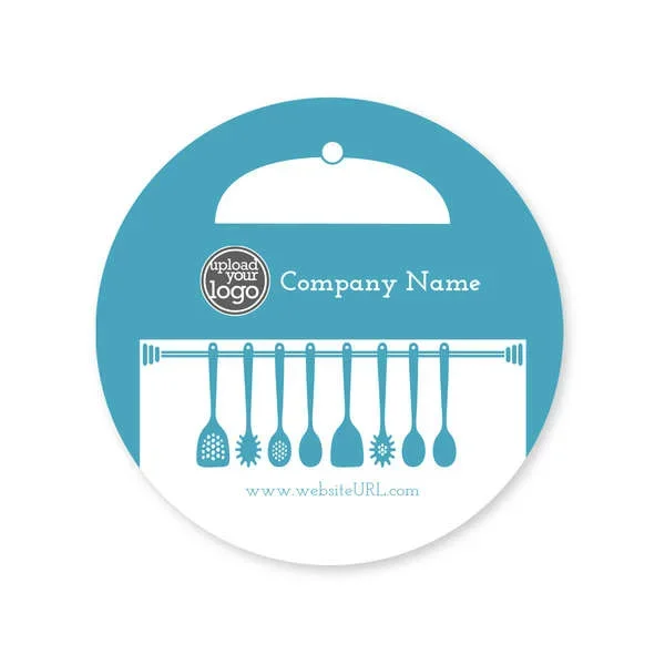 Simple Kitchen Sticker 2×2 Circle