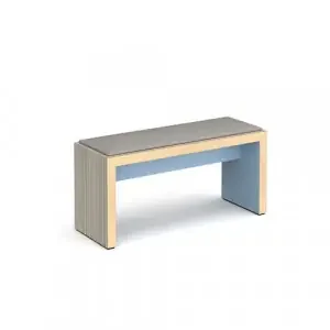 Slab Benching Solution Padded Low Bench 1000x350x460mm Made to Order SBU10