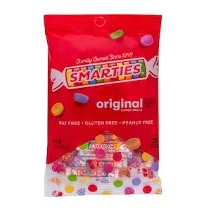 Smarties Original Candy Rolls, 5 oz. Bag