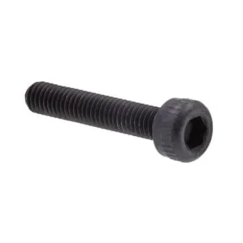 Socket Hd Cap Screws, Black , Package Of 10.