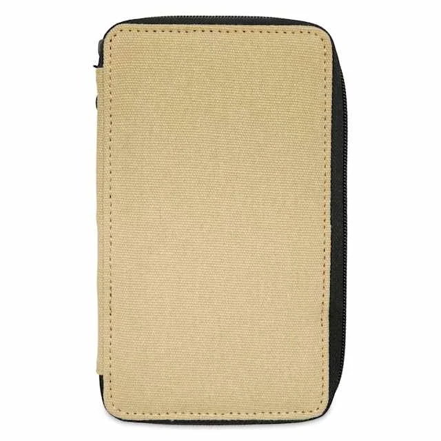 Speedball Canvas Pencil Case – Sage, for 24 Pencils