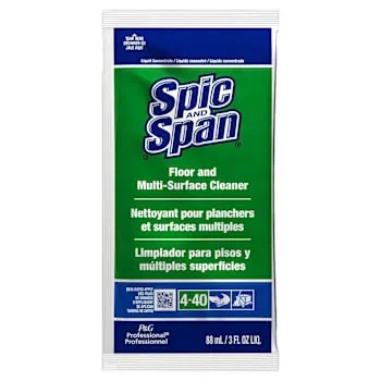 Spic And Span Liquid Multi-Surface Floor Cleaner Packet, 3 Oz