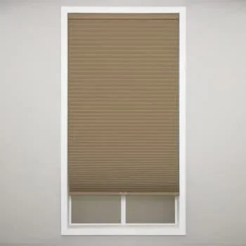 St. Charles Blackout Honeycomb Cellular Shade, Latte, 29 X 64