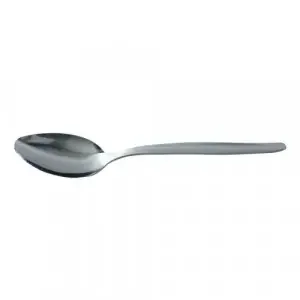 Stainless Steel Cutlery Dessert Spoons (Pack of 12) F09655