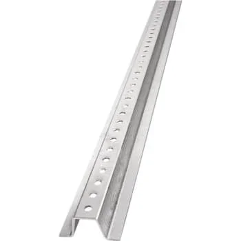 Steel Sign Post, Galvanized, 8′ Height