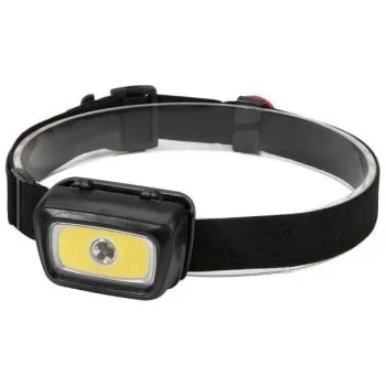 Steelman Pro 300 Lumen Multifunction Tri-Color Led Headlamp Black