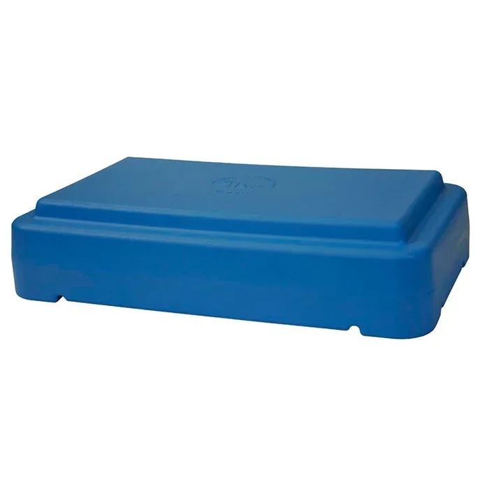 Step Fitness Stackable Steps, 6 Inches, Blue, Set of 5