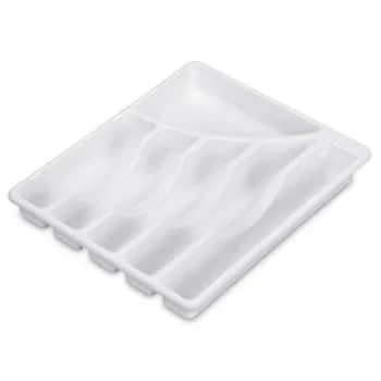 Sterilite 6 Compartment Cutlery Tray, 6 Per Case