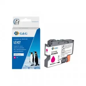Style Compatible Inkjet Cartridge Magenta Alternative to Brother LC427M