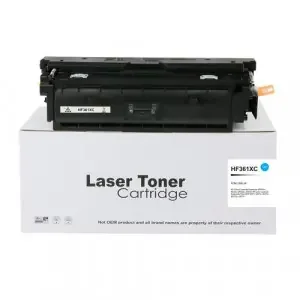 Style Compatible Toner Cartridge High Capacity Cyan Alternative to HP No.508X CF361X
