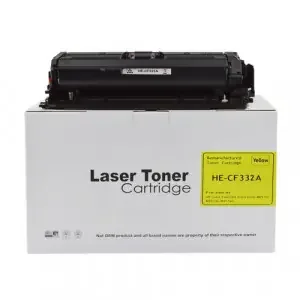 Style Compatible Toner Cartridge Yellow Alternative to HP No.654A CF332A