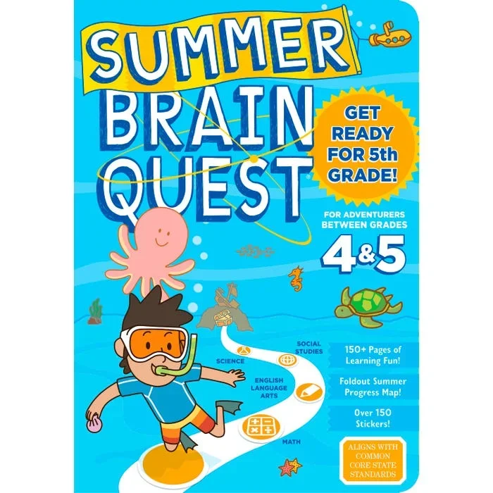 Summer Brain Quest: Between Grades 4 and 5