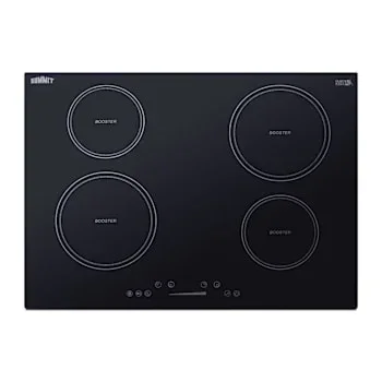 Summit Applicance 30″ 240v Induction Cooktop Black