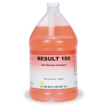 Sunburst Chemicals 1 Gal. Result 100 Auto Dish Detergent (4-Case)