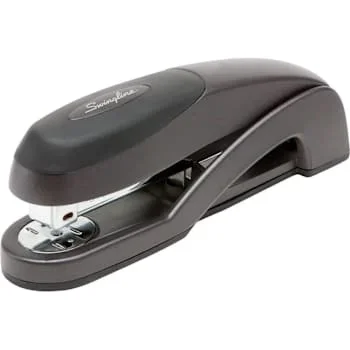 Swingline Optima Full-Strip Desk Stapler Fastens Metal Graphite Black