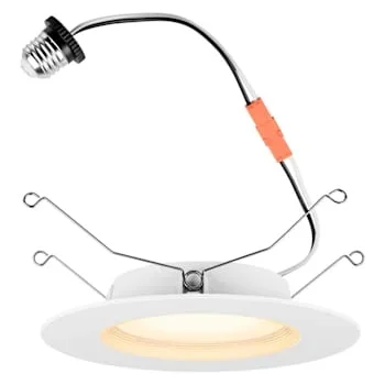Sylvania 6″ LED Retrofit Downlight With Nightlight, E26, 5 CCT Select, 700 Lumen