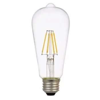 Sylvania Truwave 5w Led Globe Bulb (2700k) (Clear) (6-Case)