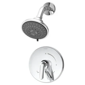 Symmons® Elm Polished Chrome Shower Trim With Double Lever Handle