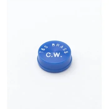 T&S Brass And Bronze Snap-In Index, Medium Blue, Cold Water Cw
