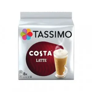 Tassimo Costa Latte Coffee Capsule (Pack 8) – 4056534