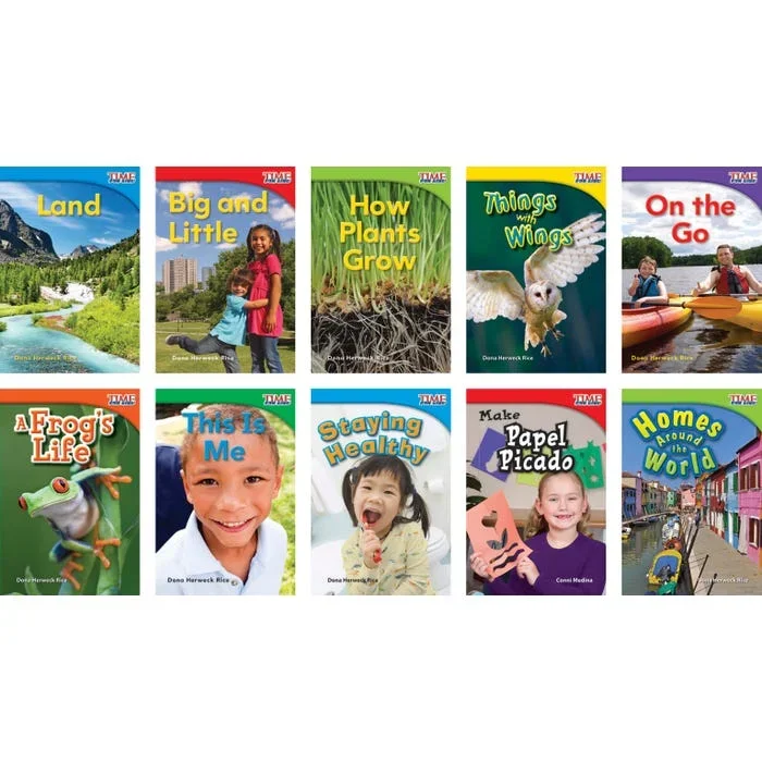 Teacher Created Materials TIME FOR KIDS Informational Text Readers Set 1, Grade 1, Set of 10